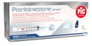 Prontoiniezione ultrafin kit siringa sterile 5 ml gauge 23 10 pezzi + tamponcino assorbente monouso + aprifiala