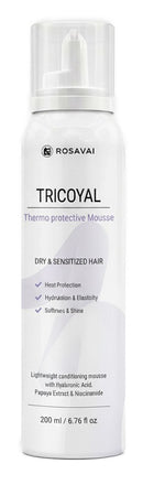 Rosavai tricoyal mousse termoprotettiva 200 ml