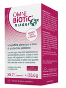 Omni biotic viaggi 28 stick orosolubili da 1,2 g con edulcorante senza glutine senza lattosio