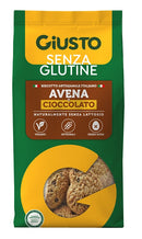 Giusto senza glutine biscotti avena e cioccolato 200 g senza uova