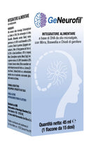 Geneurofil 45 ml senza glutine naturalmente privo di lattosio