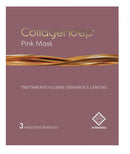 Collagendep pink mask maschera vulvare idratante & lenitiva 3 pezzi
