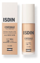 Coverage 3,0 sand spf50+ fondotinta con protezione molto alta 30 g