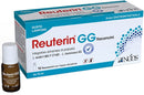 Reuterin gg flaconcini 12 flaconcini con tappo dosatore da 10 ml gusto lampone senza glutine senza lattosio