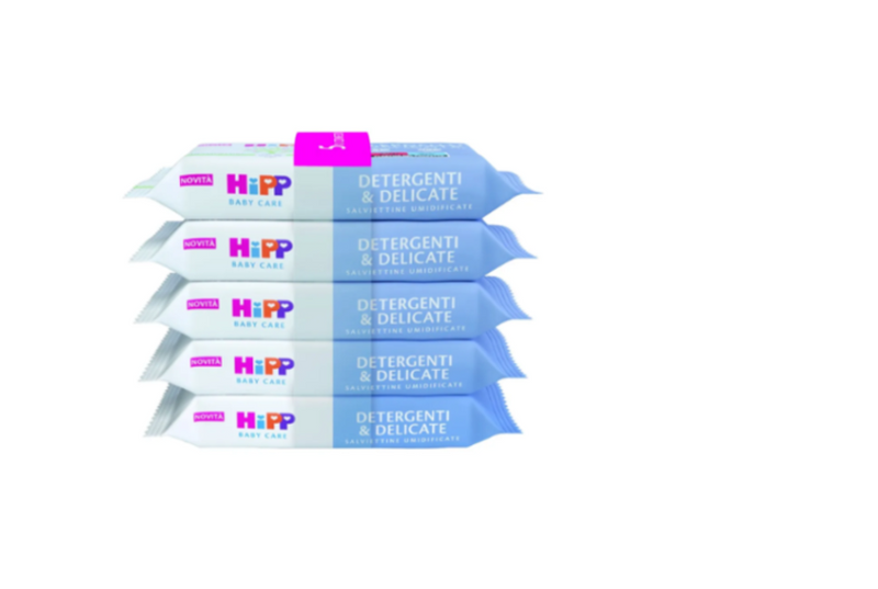 HiPP Salviettine delicate - 5 confezioni x 48 pz