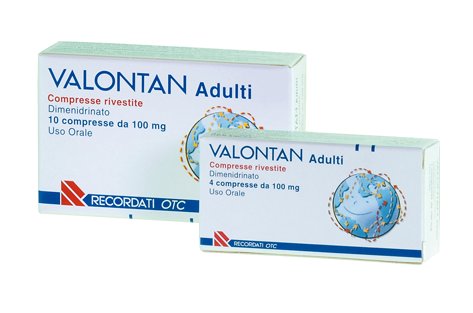 Valontan adulti 100 mg compresse rivestite  dimenidrinato