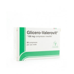 Glicerovalerovit "100 mg compressa rivestita"blister 50 compresse rivestite"