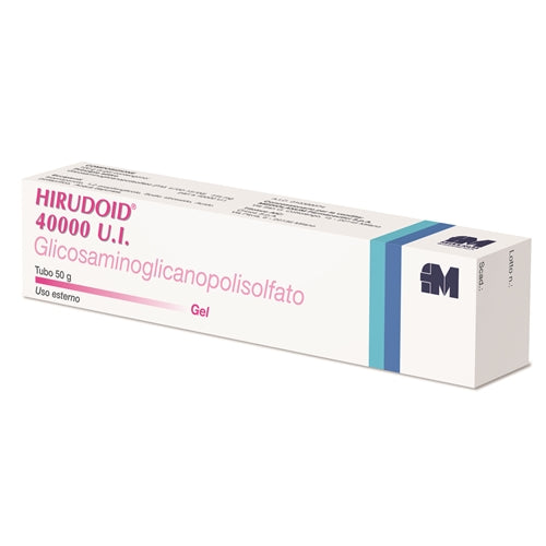 Hirudoid 40.000 u.i. gel  glicosaminoglicanopolisolfato