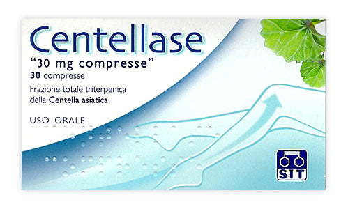 Centellase 30 mg compresse  frazione totale triterpenica della centella asiatica