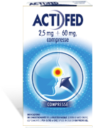 Actifed 2,5 mg + 60 mg compresse  actifed 2,5 mg/10 ml + 60 mg/10 ml sciroppo  triprolidina cloridrato; pseudoefedrina cloridrato