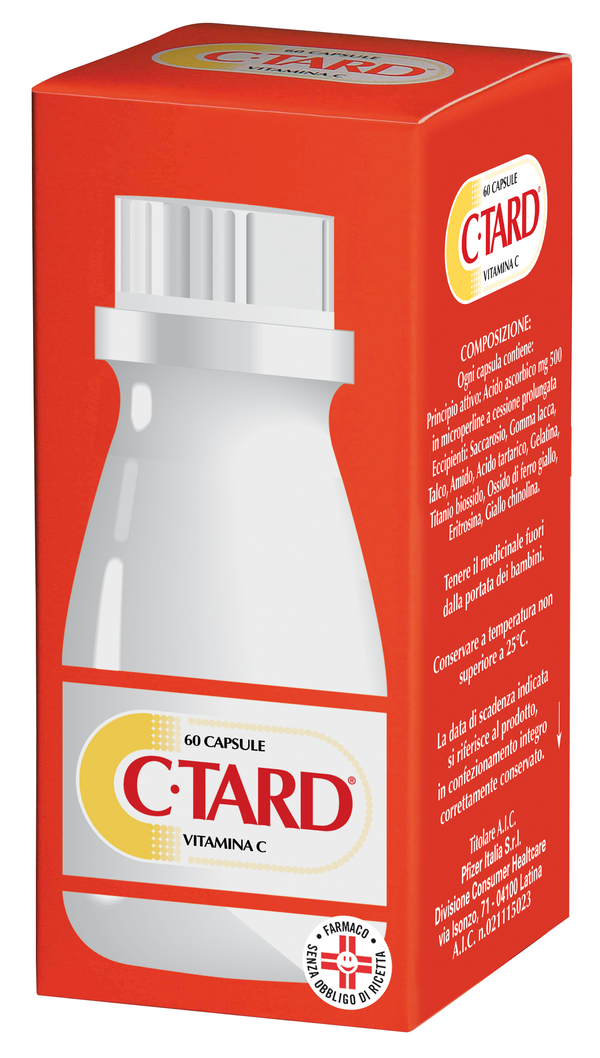 C-tard 500 mg capsule rigide a rilascio prolungatovitamina c