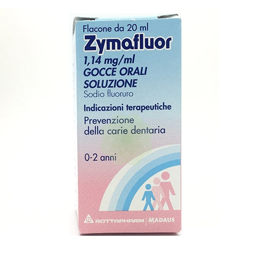 Zymafluor 1,14 mg/ml gocce orali, soluzione  zymafluor 0,25 mg compresse  zymafluor 0,50 mg compresse  zymafluor 1 mg compresse  sodio fluoruro