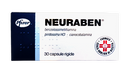 Neuraben 100 mg + 150 mg + 500 mcg capsule rigide  benzoilossimetiltiamina, piridossina cloridrato, cianocobalamina
