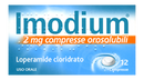 Imodium 2 mg compresse orosolubili  loperamide cloridrato