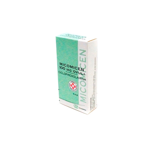 Micomicen 1% crema vaginale  micomicen 100 mg ovuli  ciclopiroxolamina