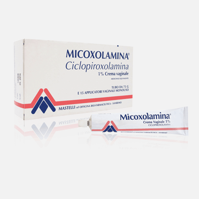 Micoxolamina1% crema vaginale  micoxolamina 100 mg ovuli vaginali  micoxolamina 1% schiuma ginecologica  ciclopirox olamina