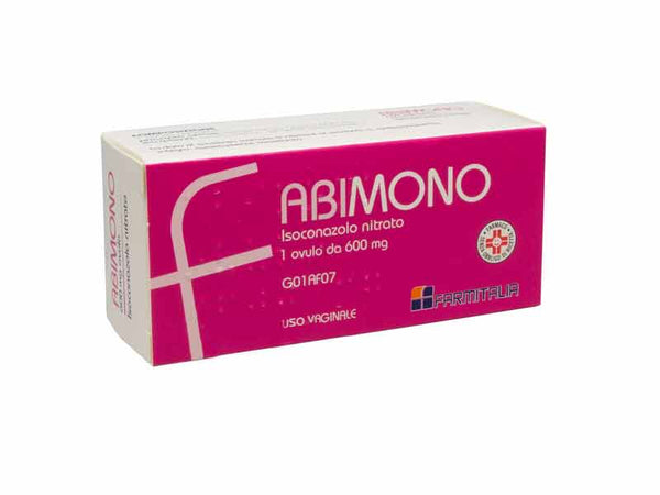 Abimono 600 mg ovulo vaginale abimono 1 % crema vaginale isoconazolo nitrato