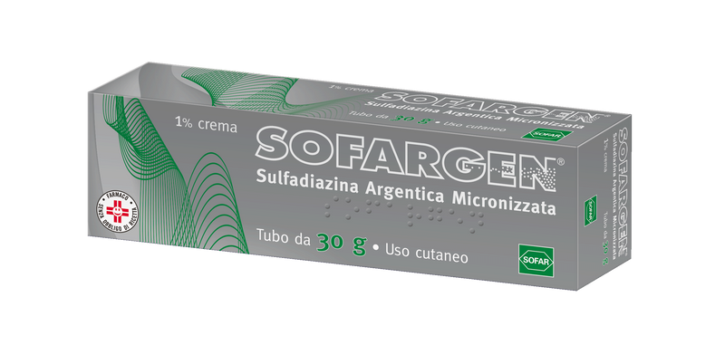 Sofargen 1% crema  sulfadiazina argentica micronizzata