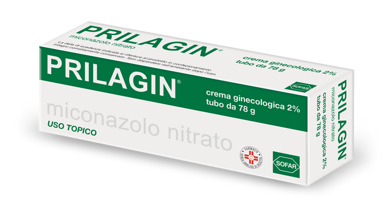 Prilagin crema dermatologica 2%  miconazolo nitrato