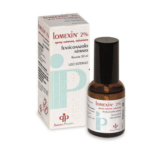 Lomexin "2% spray cutaneo, soluzione"flacone da 30 ml"