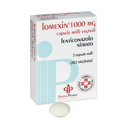 Lomexin 1000 mg capsule molli vaginalifenticonazolo nitrato