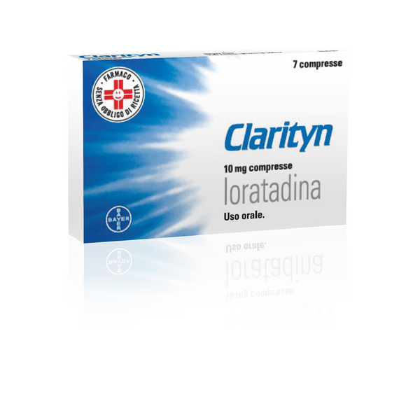 Clarityn 10 mg compresse  loratadina