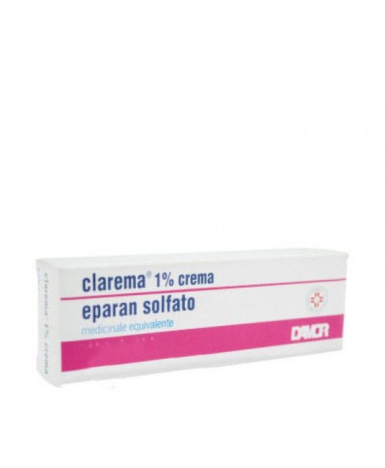 Clarema 1 % crema  eparan solfato