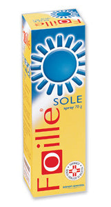 Foille sole spray cutaneo, soluzione  alcol benzilico, benzocaina, cloroxilenolo