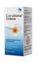 Cerulisina dolore 1% + 5% gocce auricolari, soluzione  procaina cloridrato e fenazone