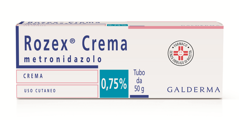 Rozex 0,75% crema  metronidazolo