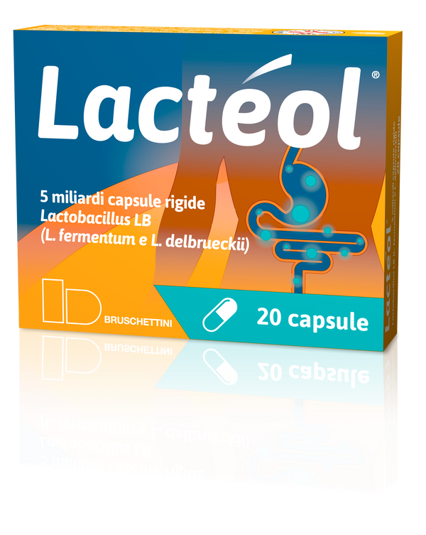Lacteol&reg;  10 miliardi polvere orale e 5 miliardi capsule rigide