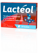Lacteol&reg;  10 miliardi polvere orale e 5 miliardi capsule rigide