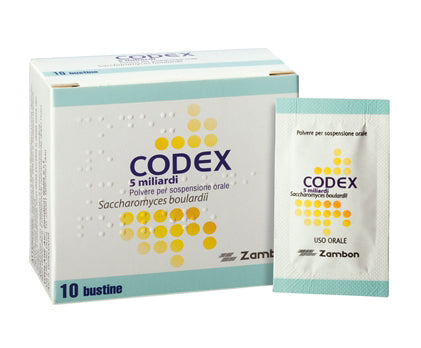 Codex 5 miliardi polvere per sospensione orale  saccharomyces boulardii