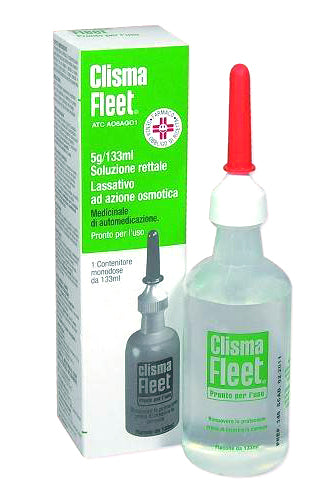 Clisma fleet 21,4 g/9,4 g soluzione rettale  sodio diidrogeno fosfato diidrato/disodio idrogeno fosfato dodecaidrato