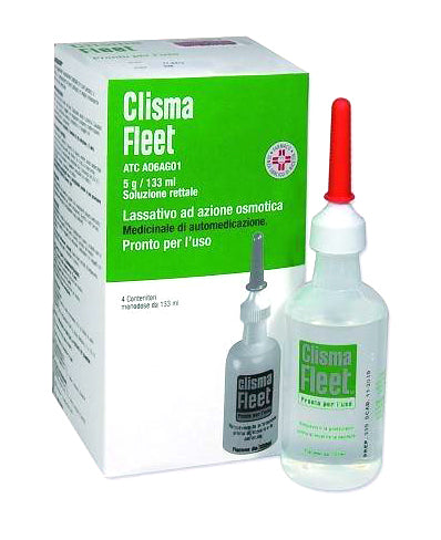 Clisma fleet 21,4 g/9,4 g soluzione rettale  sodio diidrogeno fosfato diidrato/disodio idrogeno fosfato dodecaidrato