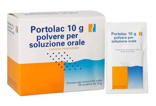 Portolac eps 10 g polvere per soluzione orale   portolac eps 200 g polvere per soluzione orale  lattitolo monoidrato