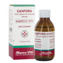 Canfora marco viti 10 % soluzione cutanea idroalcolica  canfora marco viti 10 % soluzione cutanea oleosa  canfora