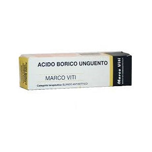 Acido borico marco viti 3% soluzione cutanea  acido borico marco viti 3% unguento  acido borico