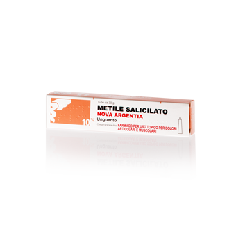 Metile salicilato nova argentia 100 mg/g unguento  metile salicilato