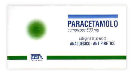 Paracetamolo zeta 500 mg compresse  paracetamolo