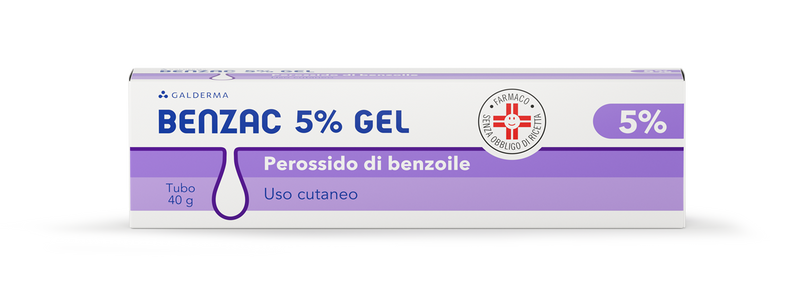 Benzac 5% gel  benzac 10% gel  perossido di benzoile