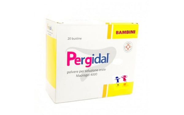 Pergidal bambini 3,6 g polvere per soluzione orale  macrogol 4000