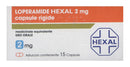 Loperamide hexal 2 mg capsule rigide  medicinale equivalente