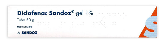 Diclofenac sandoz gel  diclofenac sodico  medicinale equivalente