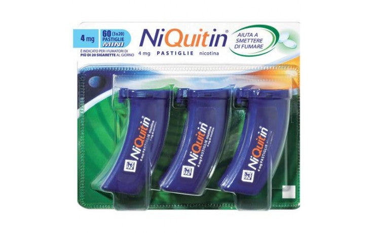 Niquitin 7 mg, 14 mg, 21 mg/24 ore cerotti transdermici trasparenti  nicotina