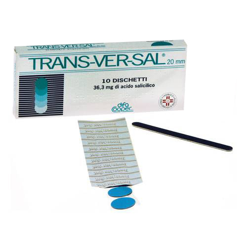 Trans-ver-sal 3,75 mg/ 6 mm cerotti transdermici  trans-ver-sal 13,5 mg/ 12 mm cerotti transdermici  trans-ver-sal 36,3 mg/ 20 mm cerotti transdermici