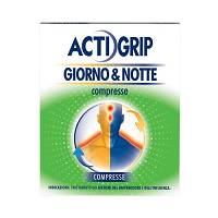 Actigrip giorno & notte compresse  paracetamolo, pseudoefedrina cloridrato, difenidramina cloridrato