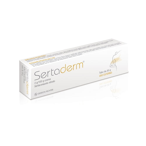 Sertaderm 2 g/100 g crema  sertaconazolo nitrato