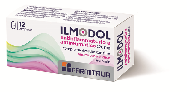 Ilmodol antinfiammatorio e antireumatico 220 mg compresse rivestite con film  naprossene sodico