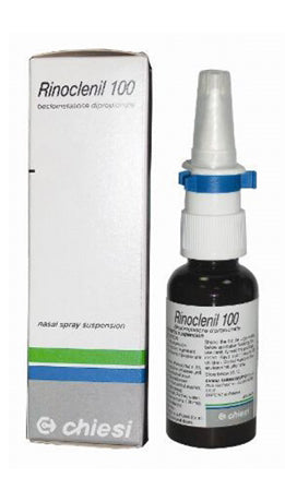 Rinoclenil 100 microgrammi spray nasale, sospensione  beclometasone dipropionato